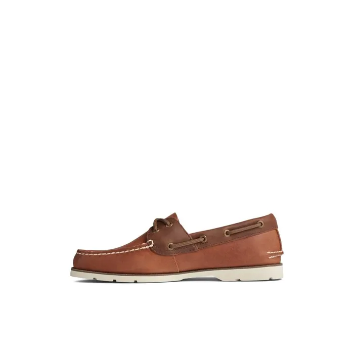 Boat Shoes Men Sperry Leeward TwoTone Boat Shoe Medium Beige
