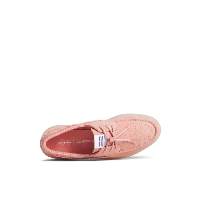 Boat Shoes Men Sperry X Concepts Authentic Original 3Eye Cup Boat Shoe Pink