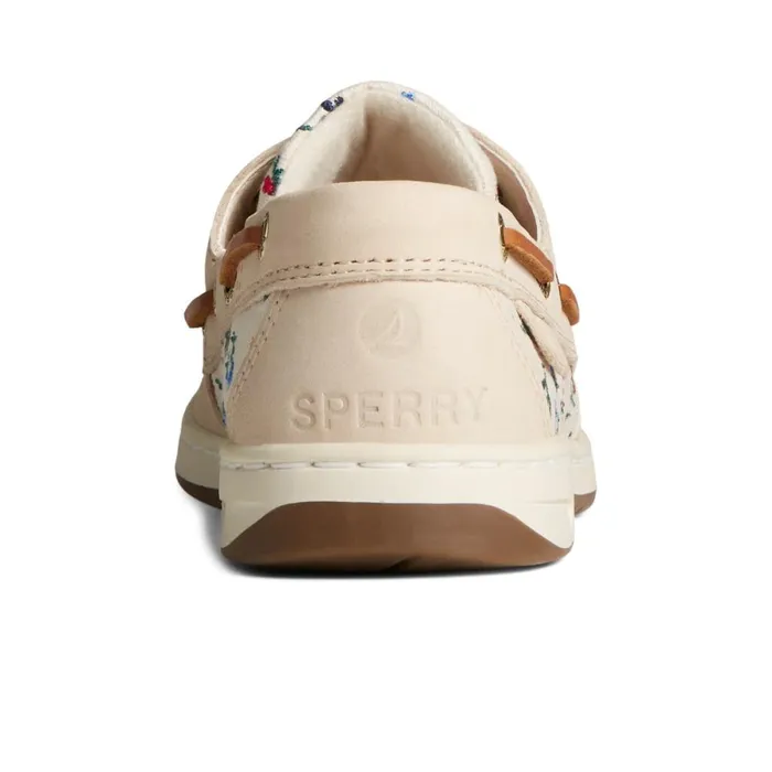 Boat Shoes Women Sperry Bluefish Floral Boat Shoe Bone
