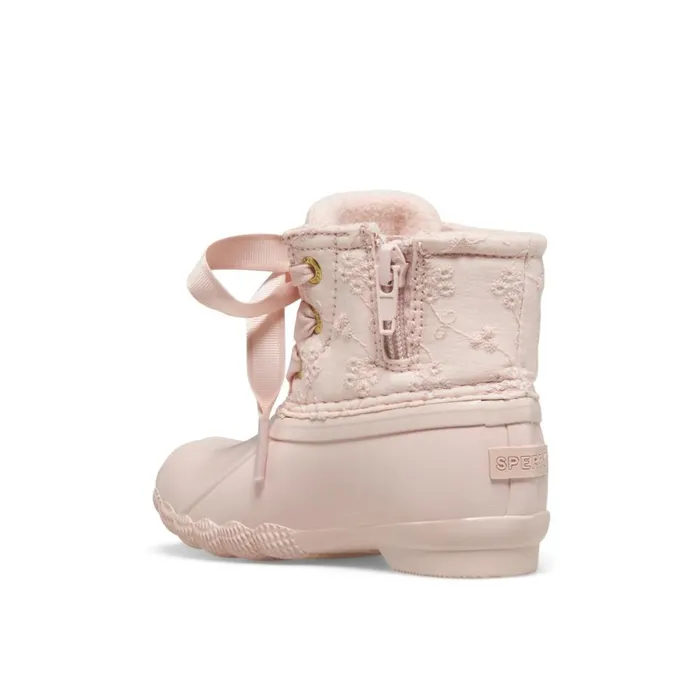 Boots Kids Sperry Saltwater Duck Boot Pink