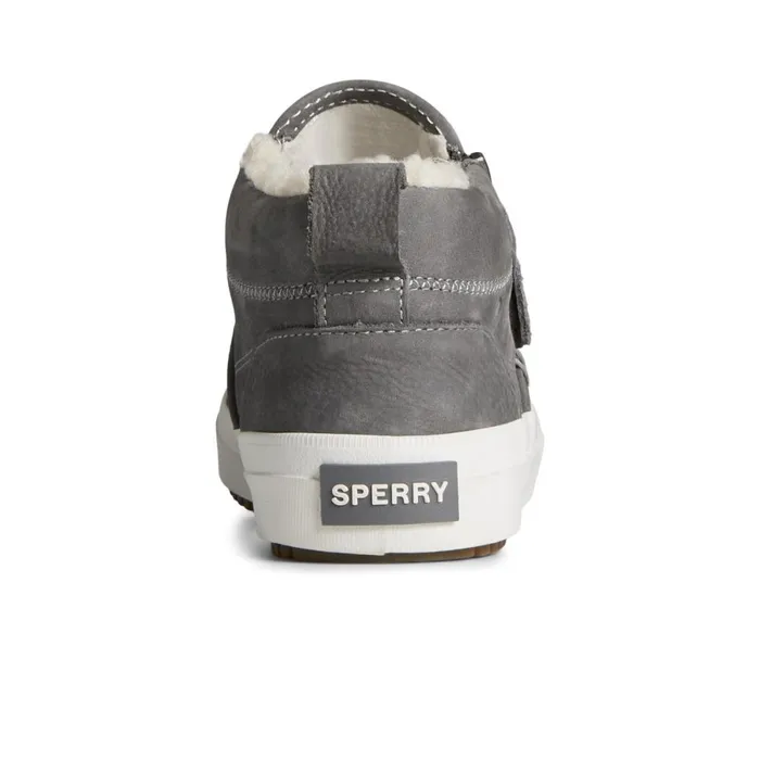 Boots Women Sperry Crest Side Zip Cozy Sneaker Grey