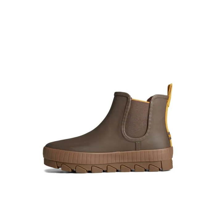 Boots Women Sperry Torrent Chelsea Waterproof Rain Boot Brown
