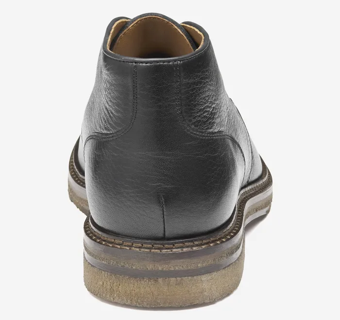 Calder Chukka Black Tumbled Full Grain Men Shoes Johnston and Murphy