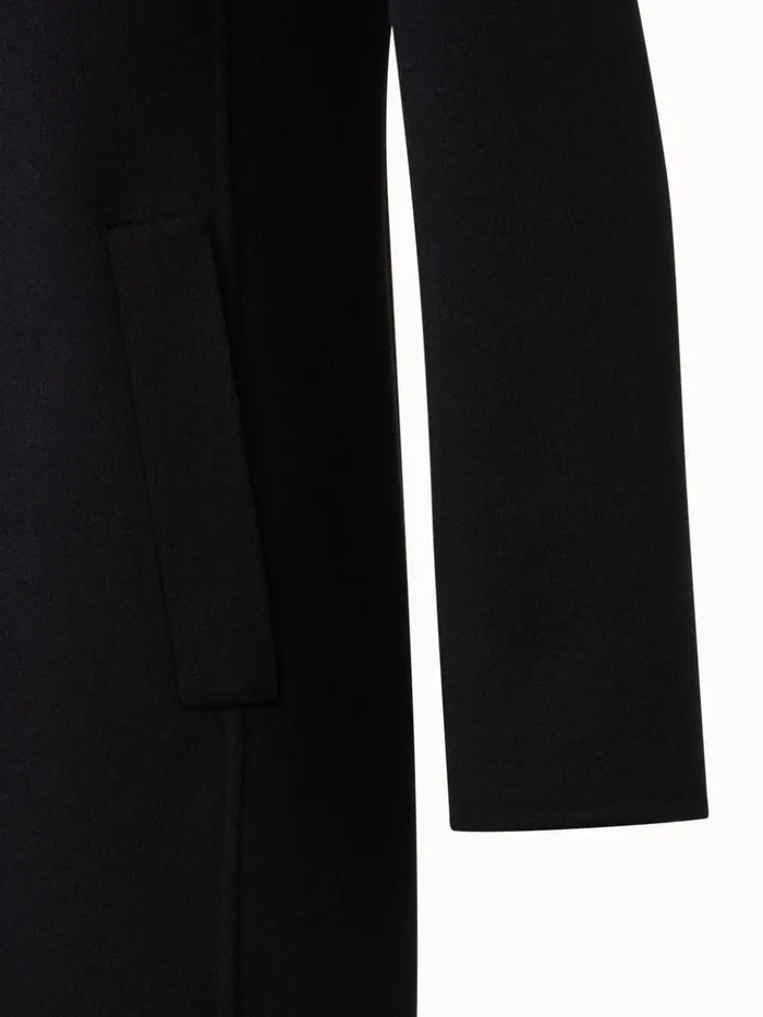 Cashmere DoubleFace Blazer Coat Black Women Akris Coats