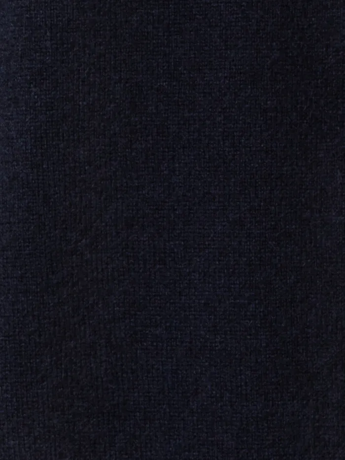Cashmere VNeck Knit Pullover Navy Women Akris Knitwear