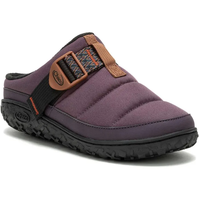 Chaco Ramble Rugged Canvas Clog Plum Women Clogs and SlipOns