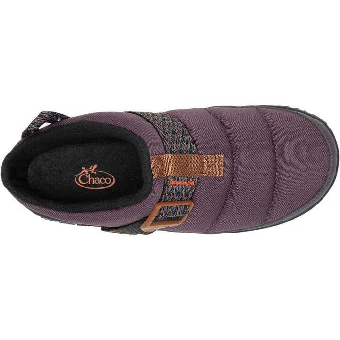 Chaco Ramble Rugged Canvas Clog Plum Women Clogs and SlipOns