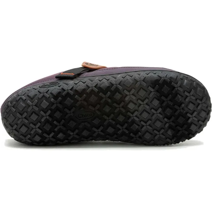 Chaco Ramble Rugged Canvas Clog Plum Women Clogs and SlipOns