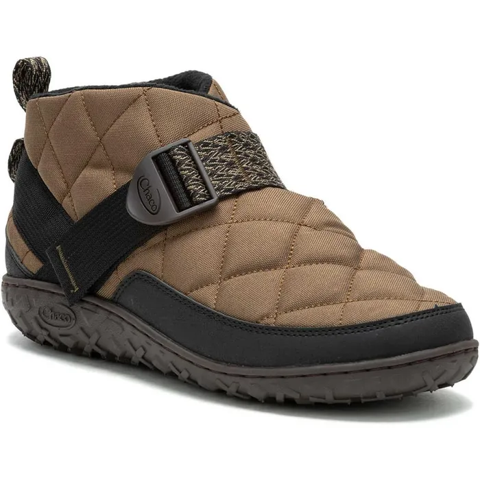 Chaco Ramble Rugged Canvas Shoe Dark Sand Men Boots