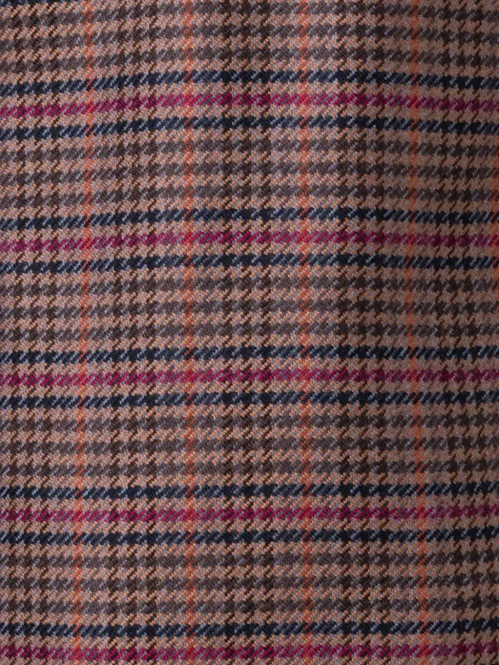 Checked Wool Blouse Vicunamulticolor Women Akris Blouses