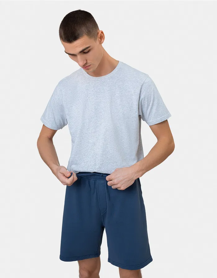 Classic Organic Sweatshorts 8211 Lava Grey Shorts Colorfulstandard Men