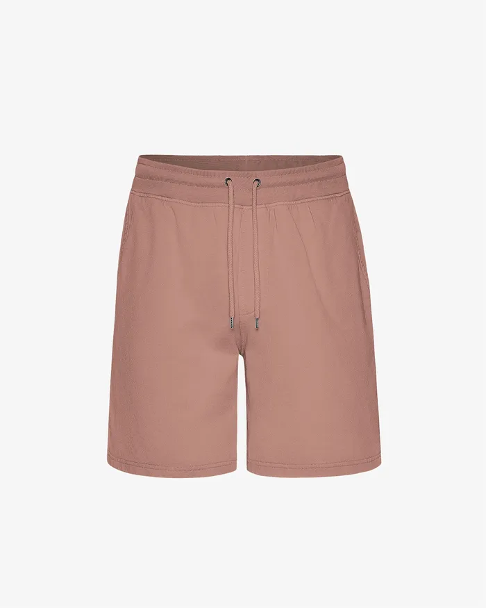 Classic Organic Sweatshorts 8211 Rosewood Mist Shorts Colorfulstandard Men