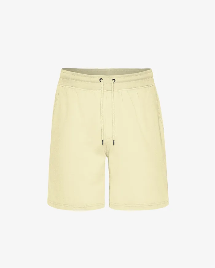 Classic Organic Sweatshorts 8211 Soft Yellow Shorts Colorfulstandard Men