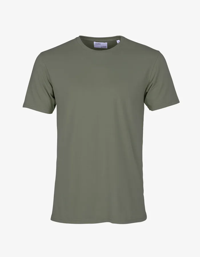 Classic Organic Tee 8211 Dusty Olive Men TShirts Colorfulstandard