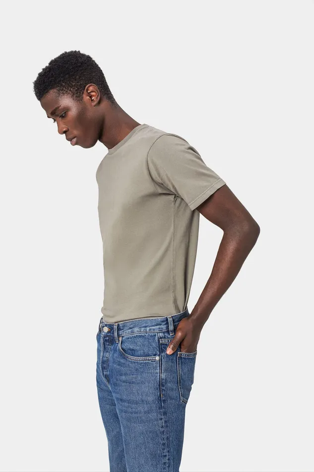 Classic Organic Tee 8211 Dusty Olive Men TShirts Colorfulstandard