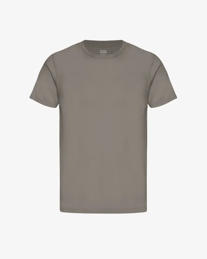 Classic Organic Tee 8211 Misty Brown TShirts Colorfulstandard Men