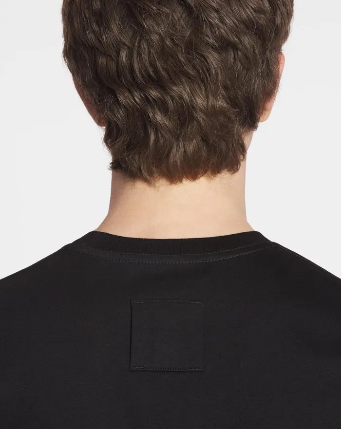 Classic Tshirt With An Archives Print Black Men Lanvin Tshirts and Polos Classic Tshirt With An Archives Print Black Men Lanvin Tshirts and Polos
