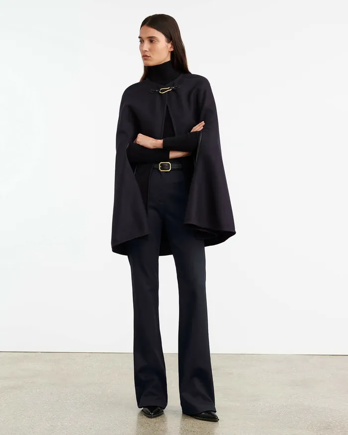 Coats and Outerwear Women ARIANNA CAPE Dark Navy Nili Lotan