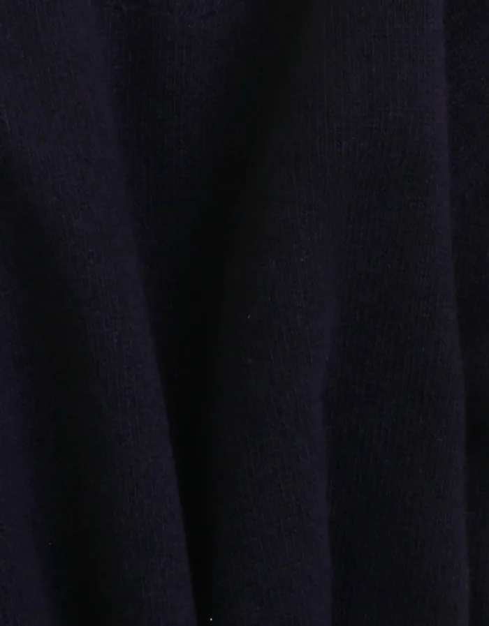 Colorfulstandard Light Merino Wool Crew 8211 Navy Blue Men Knit Sweaters