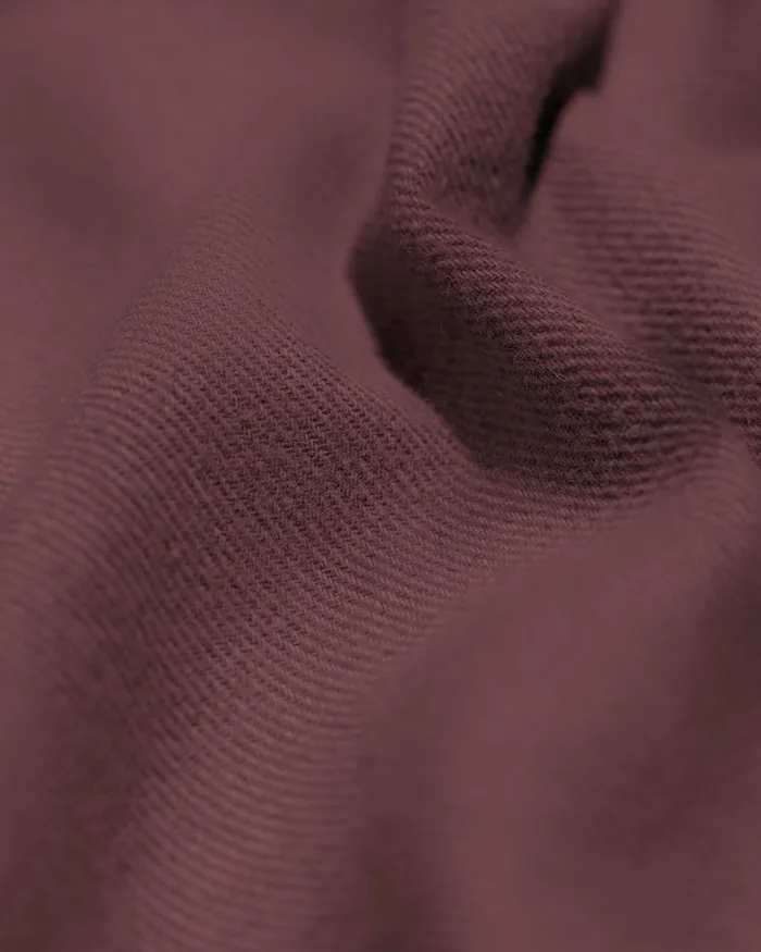Colorfulstandard Organic Flannel Shirt 8211 Oxblood Red Men Shirts