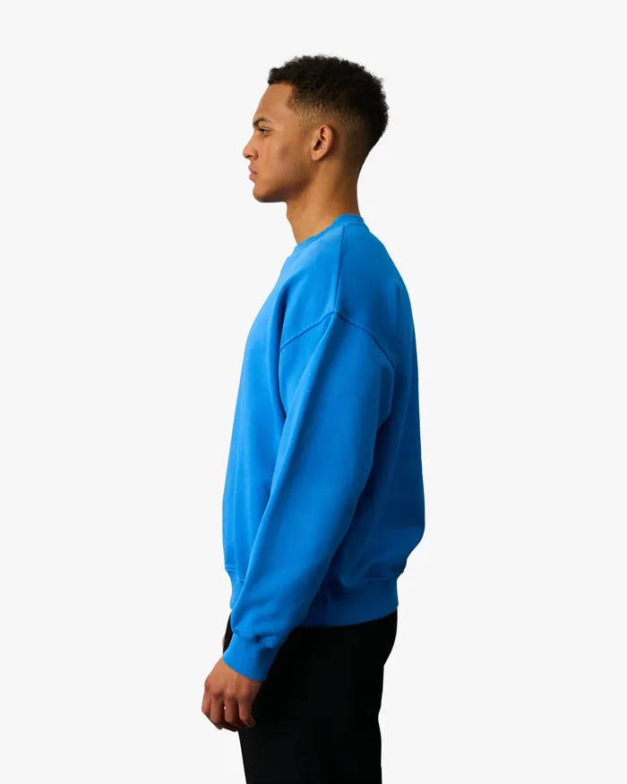 Colorfulstandard Organic Oversized Crew 8211 Hunter Green Men Crewneck Sweatshirts