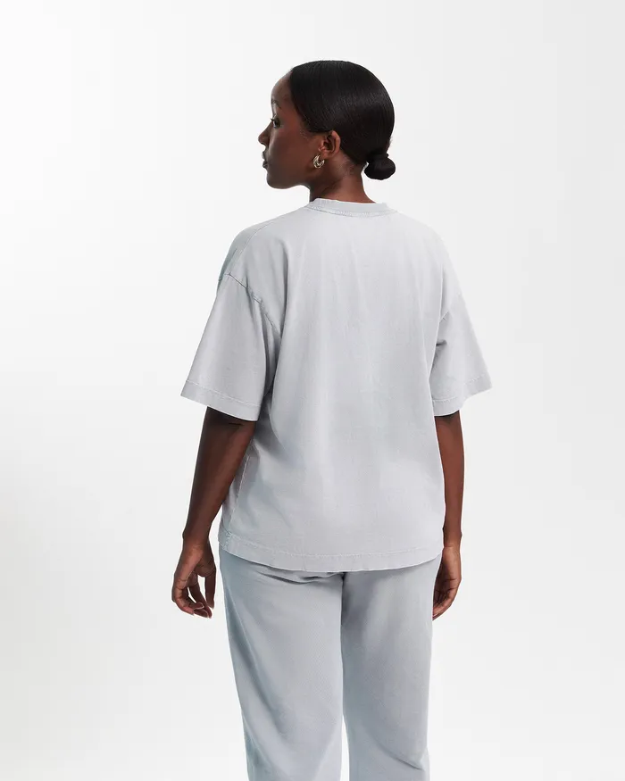 Colorfulstandard Oversized Organic TShirt 8211 Faded Black Women TShirts