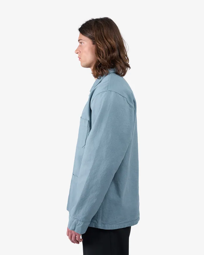 Colorfulstandard Workwear Jackets Men Organic Workwear Jacket 8211 Stone Blue