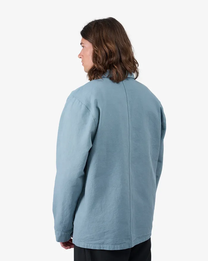 Colorfulstandard Workwear Jackets Men Organic Workwear Jacket 8211 Stone Blue