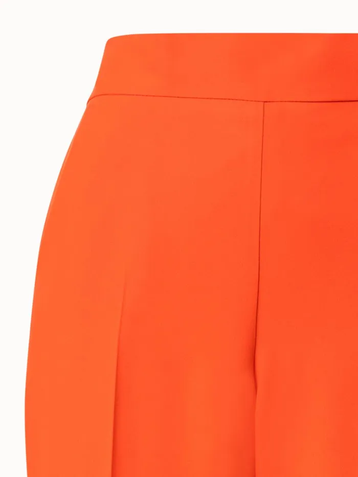 Crpe Tapered Pants Coral Women Akris Pants