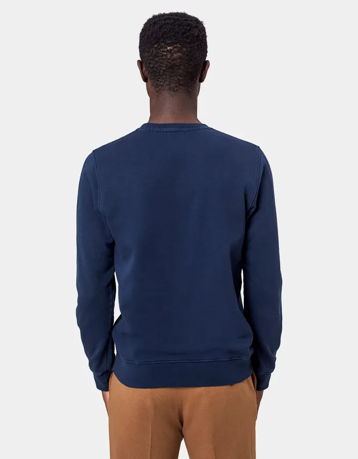 Crewneck Sweatshirts Colorfulstandard Men Classic Organic Crew 8211 Petrol Blue