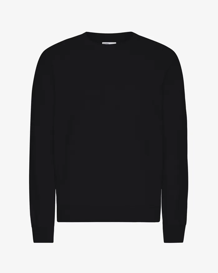 Crewneck Sweatshirts Men Colorfulstandard Classic Organic Crew 8211 Deep Black
