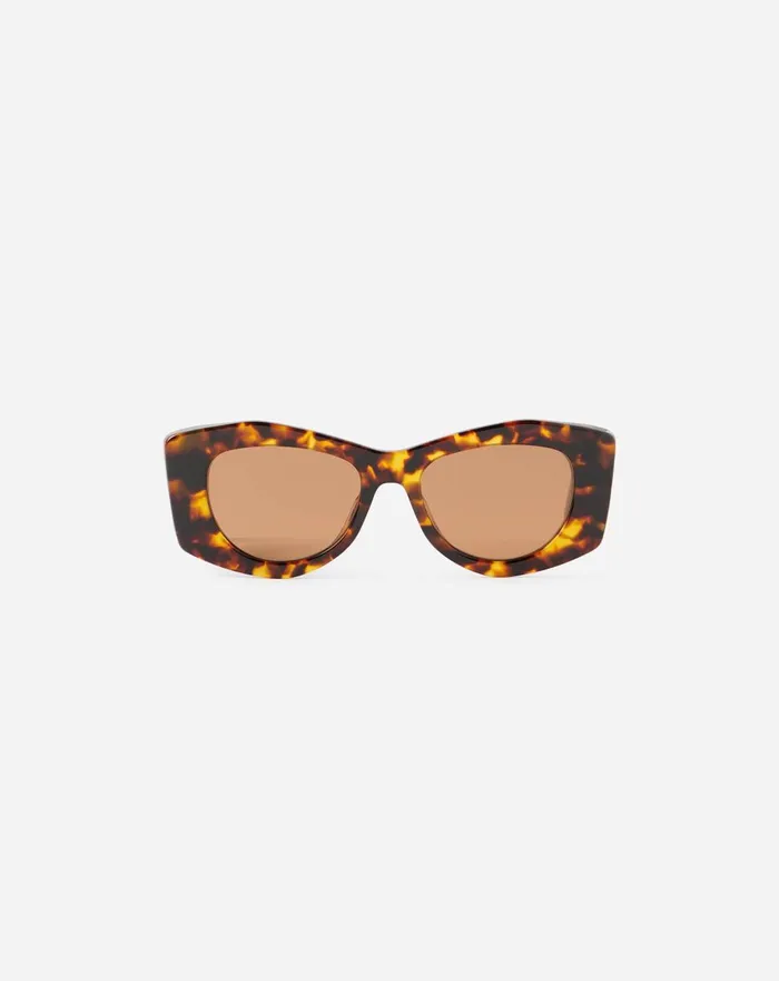 Curb Sunglasses Dark Brown Men Lanvin Sunglasses