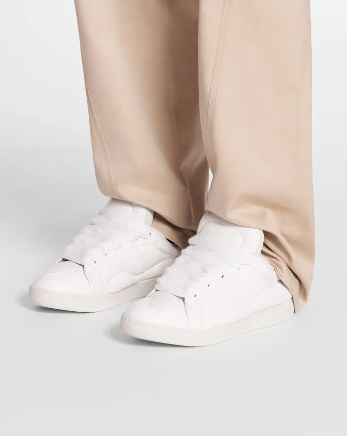 Curb Xl Leather Sneakers Whitewhite Men Lanvin Sneakers Curb Xl Leather Sneakers Whitewhite Men Lanvin Sneakers