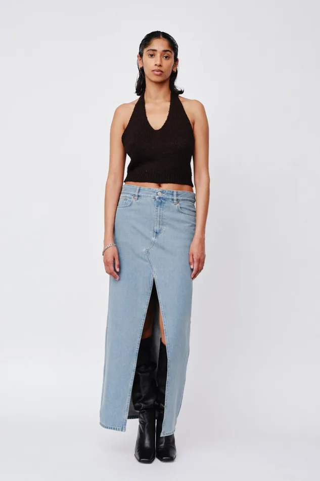 Cynthia Deconstructed Blue 6 8211 Deconstructed Blue Wash Women Won Hundred Skirts and Shorts