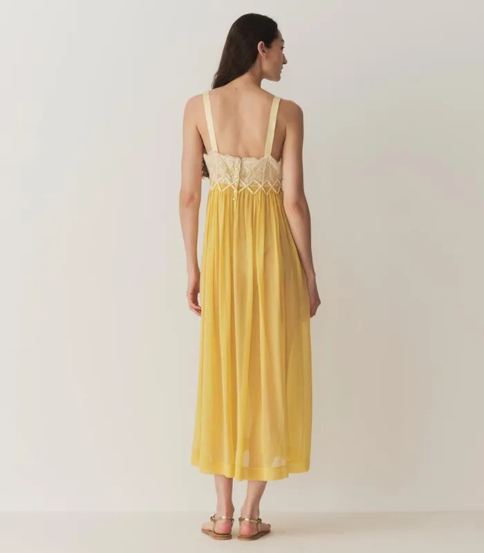 DEN Analia Dress Dandelion Yellow Women Dresses
