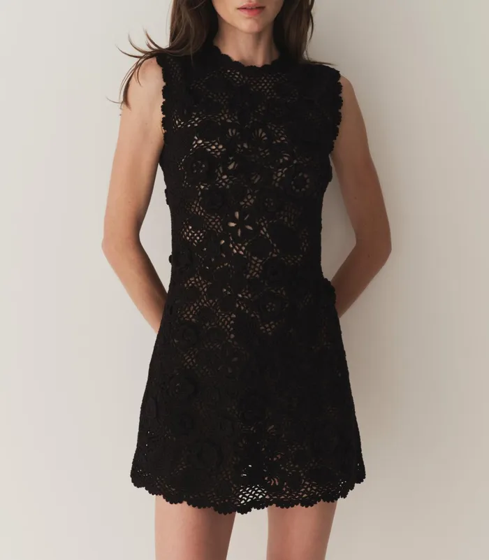 DEN Annalisa Dress Black Women Dresses