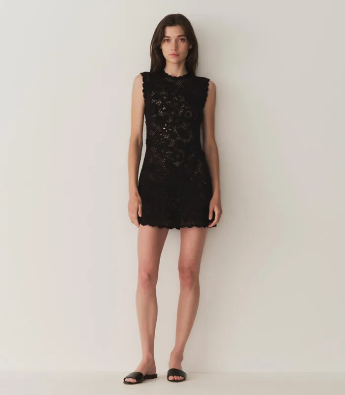 DEN Annalisa Dress Black Women Dresses