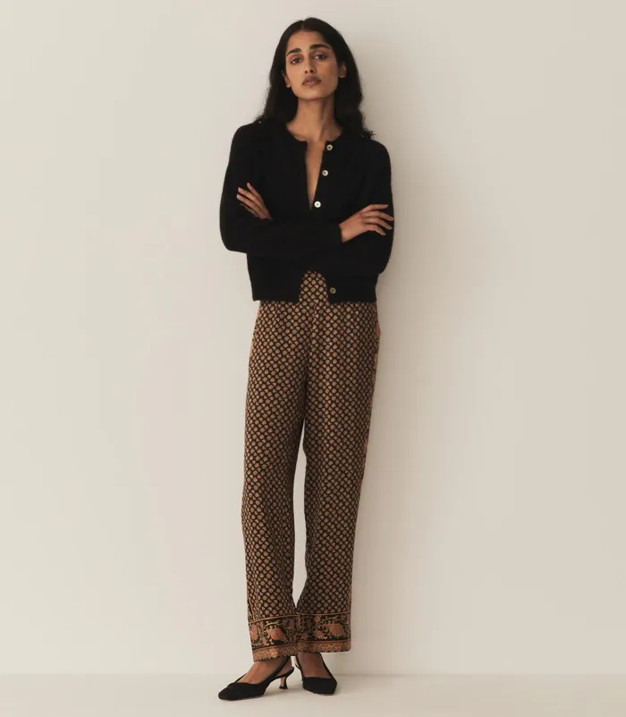 DEN Carlotta Pant Beauvoir Paisley Women Pants and Shorts