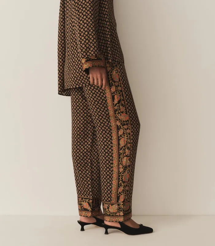 DEN Carlotta Pant Beauvoir Paisley Women Pants and Shorts