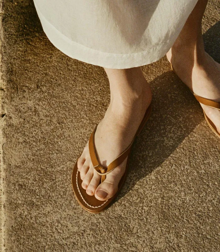DEN DEN and KJacques Baie Sandal Tan Women Shoes