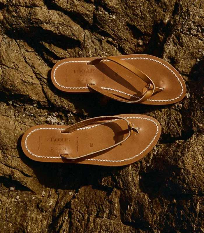 DEN DEN and KJacques Baie Sandal Tan Women Shoes