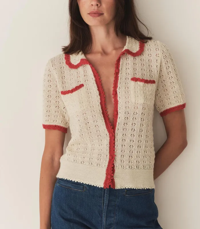 DEN Gloriana Top Moonstone Women Knitwear