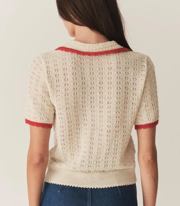 DEN Gloriana Top Moonstone Women Knitwear