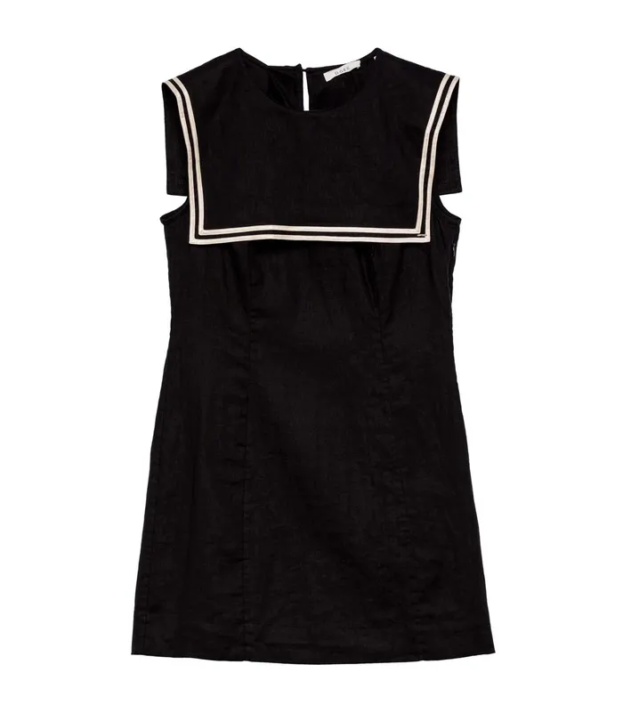 DEN Monroe Dress Black Women Dresses DEN Monroe Dress Black Women Dresses
