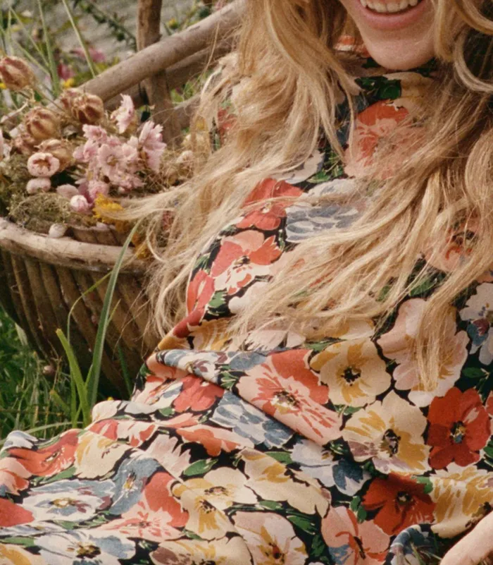 DEN Musetta Dress Poppy Meadow Women Dresses DEN Musetta Dress Poppy Meadow Women Dresses