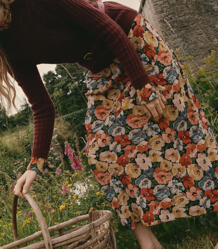 DEN Musetta Dress Poppy Meadow Women Dresses DEN Musetta Dress Poppy Meadow Women Dresses
