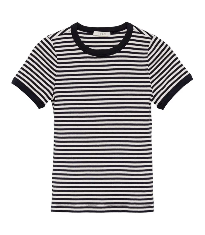 DEN Vivi Tee Nantucket Stripe Women Tees DEN Vivi Tee Nantucket Stripe Women Tees