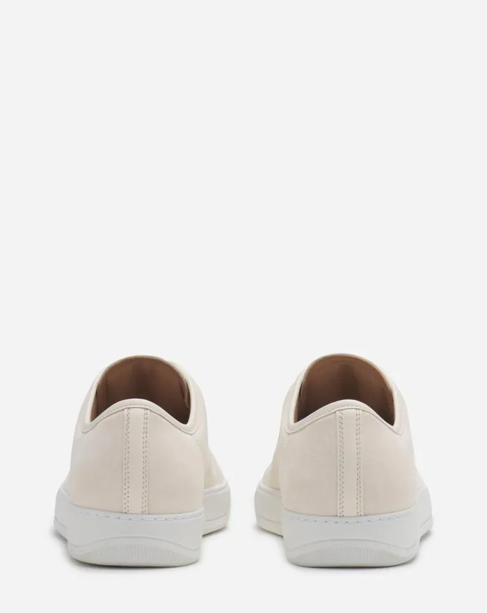 Dbb1 Leather And Suede Sneakers Cream Men Lanvin DBB1