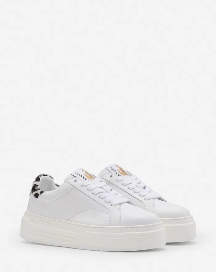 Ddb0 Leather Platform Sneakers Whiteblack Women Lanvin Sneakers Ddb0 Leather Platform Sneakers Whiteblack Women Lanvin Sneakers