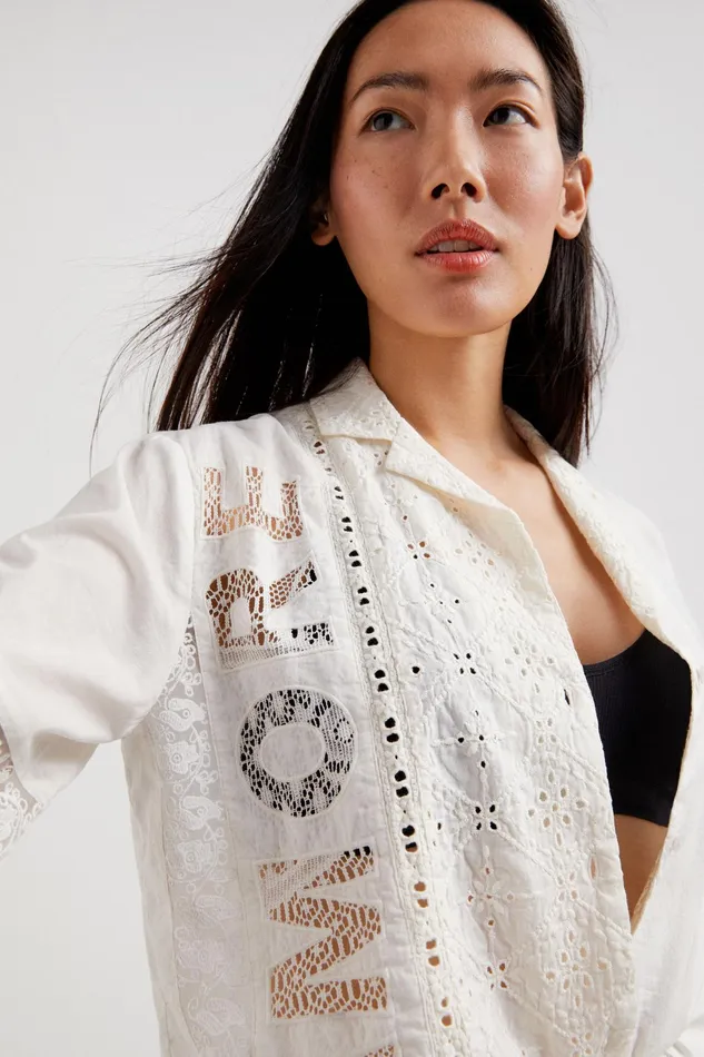 Desigual Amore Shirt Women Tops and Shirts